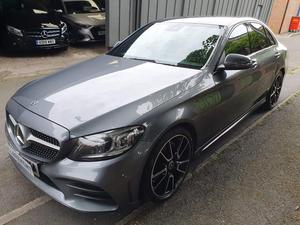 Mercedes-Benz C Class 2.0 C220d AMG Line (Premium) G-Tronic+ Euro 6 (s/s) 4dr