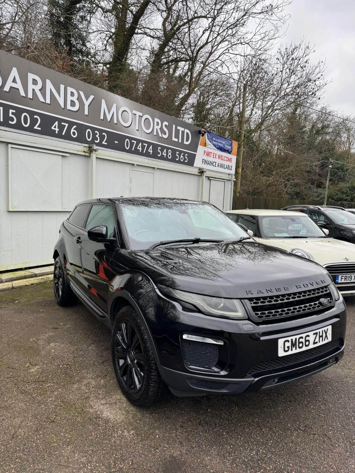 Land Rover Range Rover Evoque 2.0 TD4 SE TECH AUTO 4WD EURO 6 (s/s) 3dr