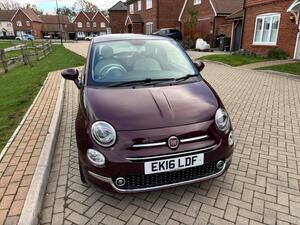 Fiat 500 1.2 Lounge EURO 6 (s/s) 3dr