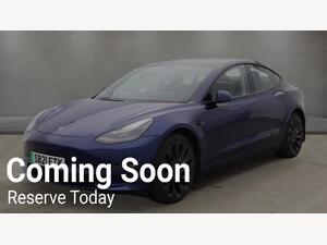 Tesla Model 3 (Dual Motor) Performance AUTO 4WDE 4dr (Performance Upgrade)