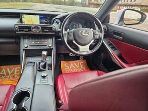 Lexus IS 2.5 300H F Sport E-CVT EURO 6 (s/s) 4dr
