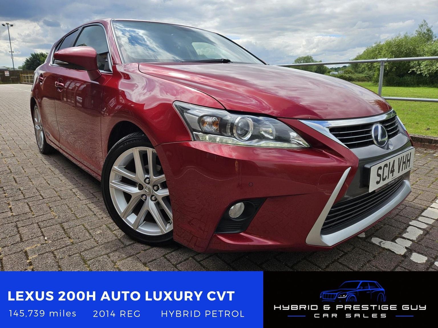 Lexus CT 1.8 200h Luxury CVT Euro 6 (s/s) 5dr