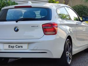BMW 1 Series 2.0 116d Sport Euro 5 (s/s) 3dr