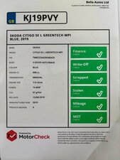 Skoda CityGo 1.0 Citigo SE L Greentech MPI 3dr