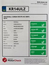 Vauxhall Corsa 1.2 Corsa Exiteac 5dr