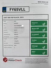 Fiat 500 1.2 500 POP 3dr