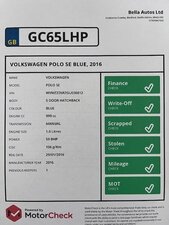 Volkswagen Polo 1.0 POLO SE 5dr