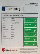 Citroen C1 1.0 C1 Edition 3dr