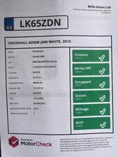 Vauxhall ADAM 1.2 ADAM JAM 3dr