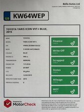 Toyota Yaris 1.0 Yaris ICON Vvt-i 5dr