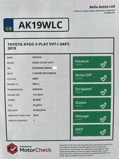 Toyota Aygo 1.0 AYGO X-play Vvt-i 5dr