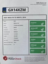 Seat Ibiza 1.2 Ibiza Fr Tsi 3dr