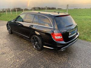 Mercedes-Benz C-Class C250 AMG Sport+ CDI Blueefficiency AUTO 5dr