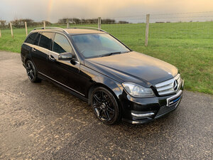 Mercedes-Benz C-Class C250 AMG Sport+ CDI Blueefficiency AUTO 5dr