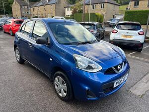 Nissan Micra 1.2 Visia Hatchback 5dr Petrol Manual Euro 6 (80 ps)