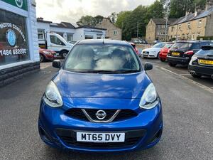 Nissan Micra 1.2 Visia Hatchback 5dr Petrol Manual Euro 6 (80 ps)