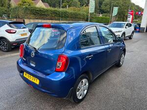 Nissan Micra 1.2 Visia Hatchback 5dr Petrol Manual Euro 6 (80 ps)
