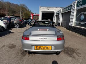 Porsche 911 3.6 996 Carrera 2 Cabriolet 2dr Petrol Tiptronic S (274 g/km, 315 BHP)