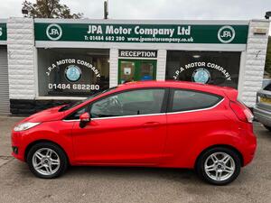 Ford Fiesta 1.25 Zetec Hatchback 3dr Petrol Manual Euro 5 (82 ps)