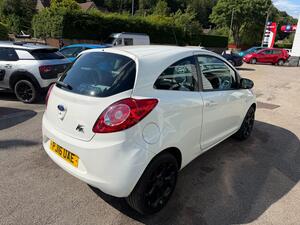 Ford Ka 1.2 Zetec White Edition Hatchback 3dr Petrol Manual EURO 6 (s/s) (69 PS)