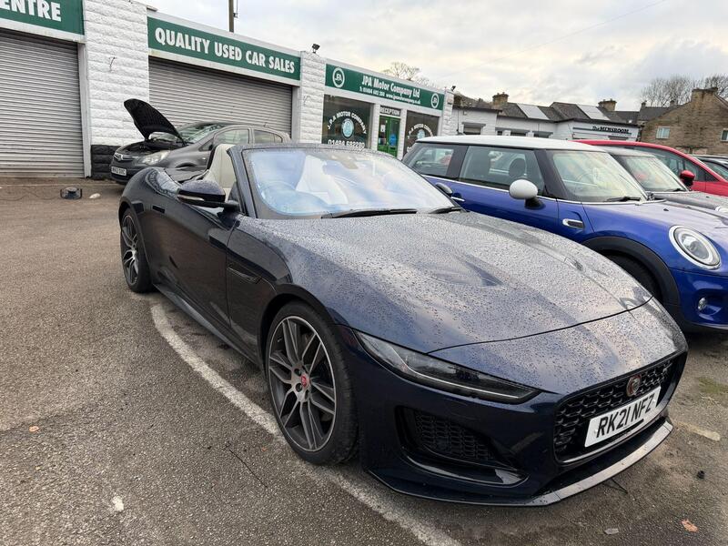 Jaguar F-Type 2.0I R-Dynamic Convertible 2dr Petrol AUTO EURO 6 (s/s) (300 PS)